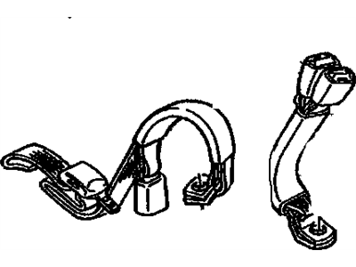 Pontiac Grand Prix Seat Belt - 12501954