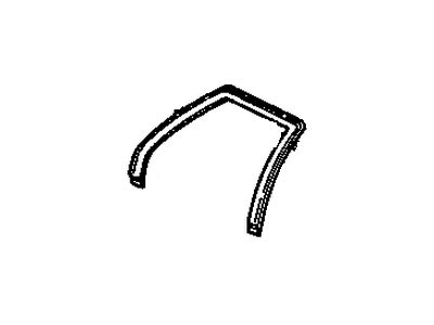 1987 Chevy Corsica Door Moldings - 10136339