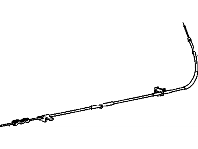 Cadillac Seville Parking Brake Cable - 3525760