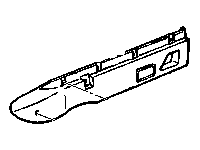 10223502 GM Side Panel, Passenger Side Illustration 1 of 1