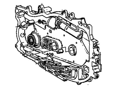 Chevy 8683911 COVER,AUTOMATIC TRANSMISSION CASE(W/SLEEVE)(INCLUDE 403,431)