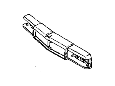 14081654 GM Header Panel, Front Illustration 1 of 1