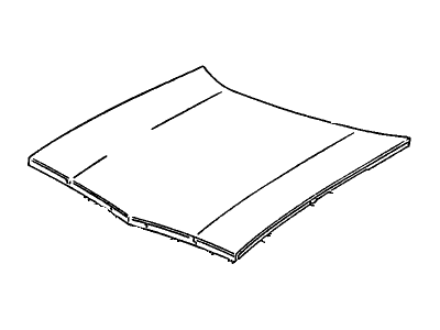 Cadillac 12374499 Hood