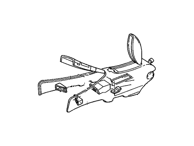 Pontiac 25640460 Console Assembly