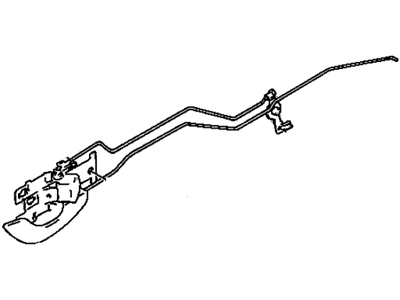 Chevy Metro Door Handle - 30019258