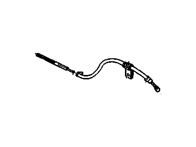 Pontiac Montana Parking Brake Cable - 10308437