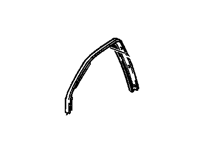 Oldsmobile 25640342 Door Weatherstrip Retainer