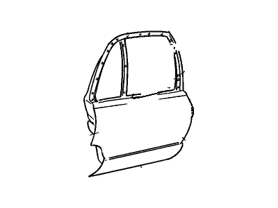Buick 25652560 Door Shell