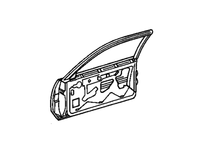 20630074 GM Outer Panel, Front Passenger Side Illustration 1 of 1