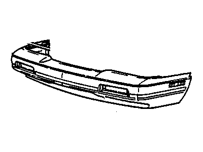 Oldsmobile Cutlass Calais Bumper - 22548637