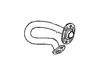 Oldsmobile Intrigue EGR Tube - 12554282