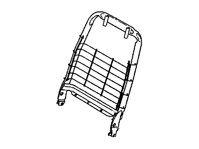 Oldsmobile 16795982 Seat Back Frame
