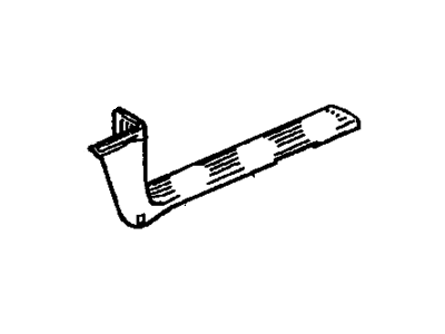 25684866 GM Retainer, Front Door Sill Illustration 1 of 1