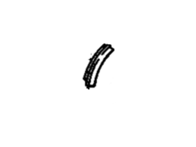 20663787 GM Center Filler, Rear Driver Side Illustration 1 of 1