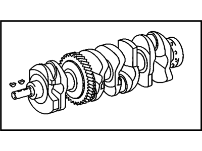 Pontiac Vibe Crankshaft - 19185340