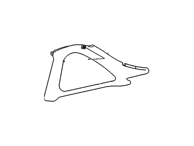 Chevy 22593312 Quarter Trim Panel