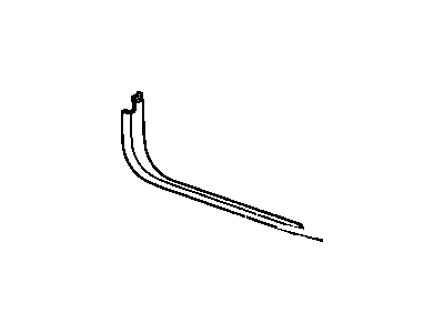 GM 10175269 Front Sill Plate, Driver Side 10175269 GM Front Sill Plate, Driver Side Illustration 1 of 1