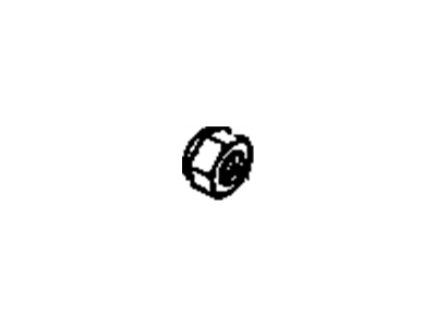 Chevy 7832938 NUT,STEERING GEAR(1/2-20 LH)(HEXAGON LOCK)(*KIT3,KIT9)