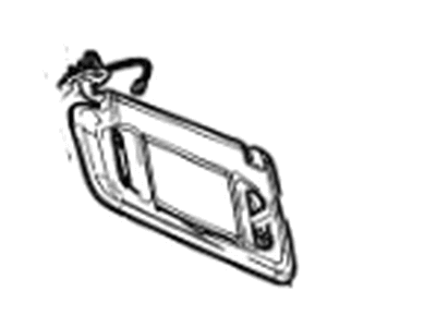 Cadillac 23141974 SUNSHADE,(INCLUDES 29,30,32)(SHALE)