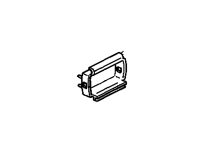 Chevy 14105339 License Pocket
