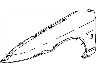 Saturn 21112216 Fender