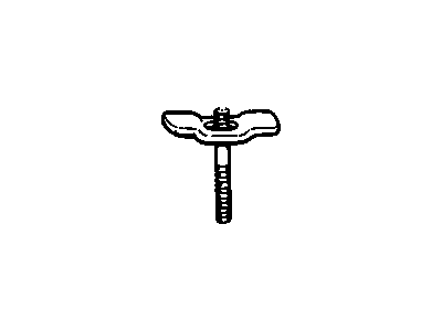 GM 14097765 Bolt, Spare Wheel Mounting 14097765 GM Bolt, Spare Wheel Mounting Illustration 1 of 1