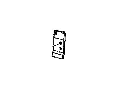 GM 2030493 Bracket, Steering Pump Mounting 2030493 GM Bracket, Steering Pump Mounting Illustration 1 of 1