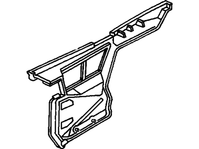 Cadillac 52475993 Defroster Duct