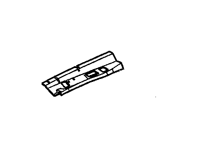 GM 15738087 Rail, Roof Panel, Inner 15738087 GM Rail, Roof Panel, Inner Illustration 1 of 1
