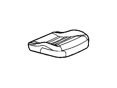 Chevy 19250469 COVER,PASSENGER SEAT CUSHION(EBONY)(PART TAG ON COVER W/O A BLUE STRIPE)(FOR 2ND DESIGN SEE 19293102)