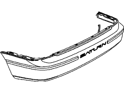 Saturn 21112222 Bumper Cover