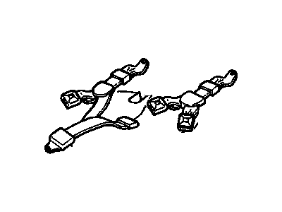 1994 Buick LeSabre Seat Belt - 12532035