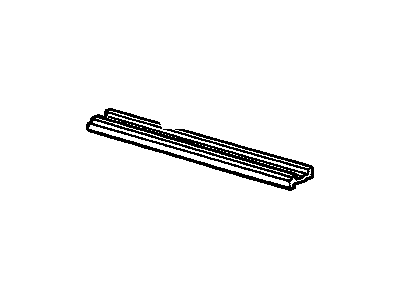 GM 358536 Molding, Passenger Side 358536 GM Molding, Passenger Side Illustration 1 of 1