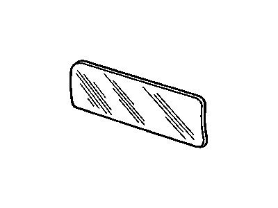 Chevy 14027473 Glass Assembly