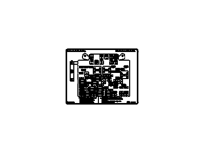 GM 52371279 Label, Wiring Junction 52371279 GM Label, Wiring Junction Illustration 1 of 1