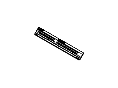 Chevy 52370107 LABEL,CNG TANK COVER WARNING