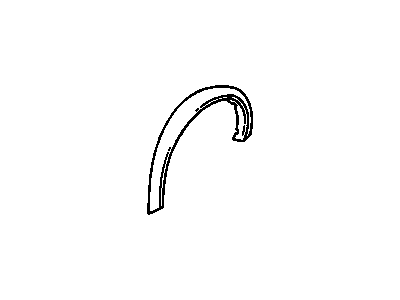Pontiac 12337408 Wheel Flare Seal