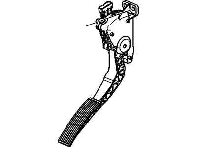 Chevy 20757615 Pedal Travel Sensor
