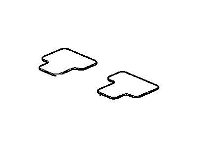 GMC 15229704 MAT PKG,REAR CARPET(GRAY)(INSTALL 0.10)(TWIN)(16.800)