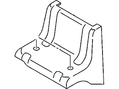 GM 97865222 Cover, Air Brake Pipe/Hose 97865222 GM Cover, Air Brake Pipe/Hose Illustration 1 of 1