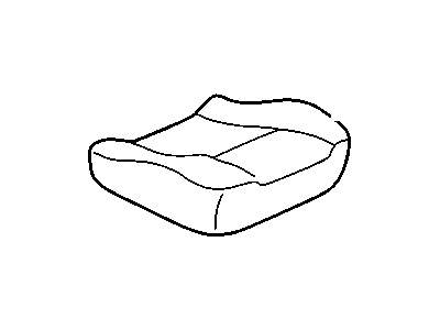 GM 89042270 Cover, Am7 - Rear Folding Bench Seat Cushion 89042270 GM Cover, Am7 - Rear Folding Bench Seat Cushion Illustration 1 of 1