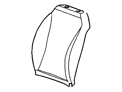GM 10394788 Cover, Front Seat Back And Back Of Back, Driver Side