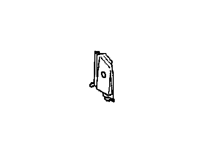 Chevy 20556456 Hinge Pillar