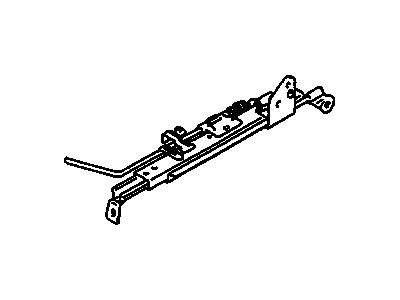 30016533 GM Seat Track, Passenger Side Illustration 1 of 1