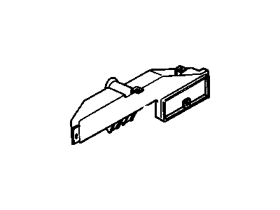Oldsmobile Cutlass Calais Air Intake Coupling - 25534067