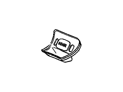 GM 25793787 Bezel, Door Window GM 25793787 Bezel, Door Window