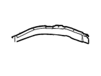 Chevy 22795377 DEFLECTOR,UNDERBODY FRONT AIR(BLACK)(TIRE)