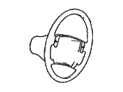 1990 Chevy Corvette Steering Wheel - 10201320