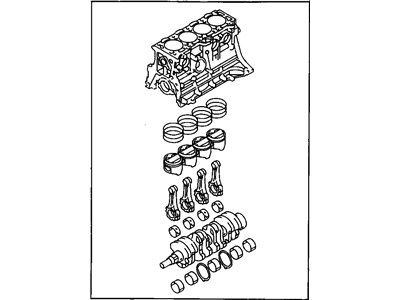 Chevy 94845606 Short Block