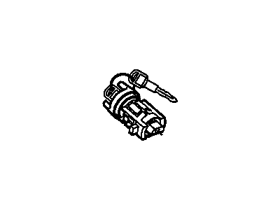 Chevy 26049133 KEY,IGNITION LOCK